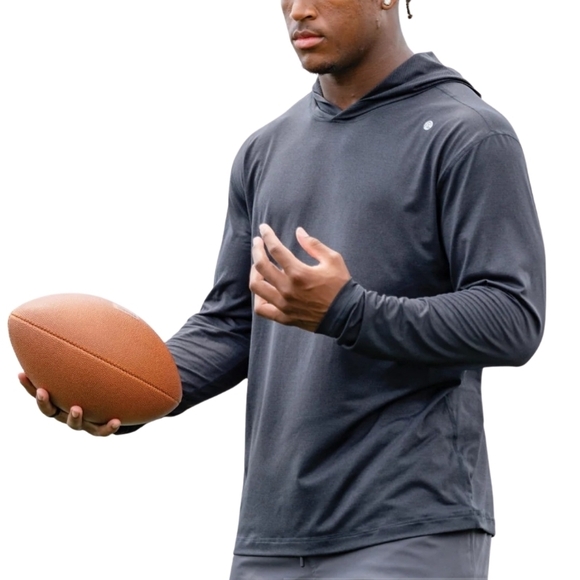 Rhoback Other - Rhoback Men's 3XL Blitz Tech Hooded Performance Long Sleeve Black